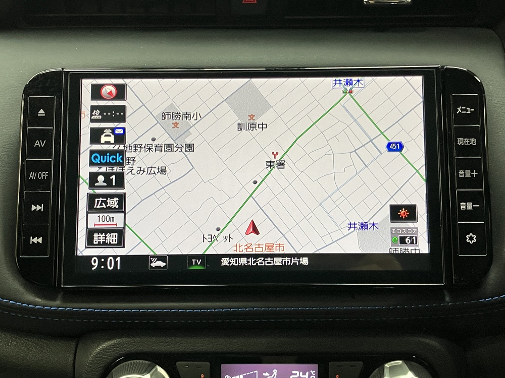 純正オプションナビ1