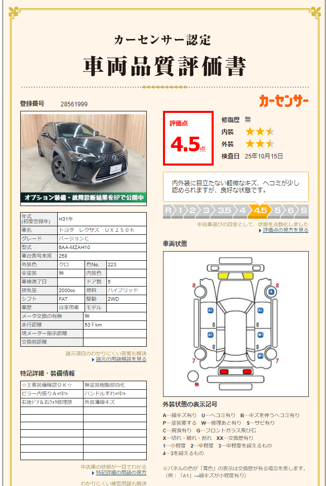 評価書2（裏面等）