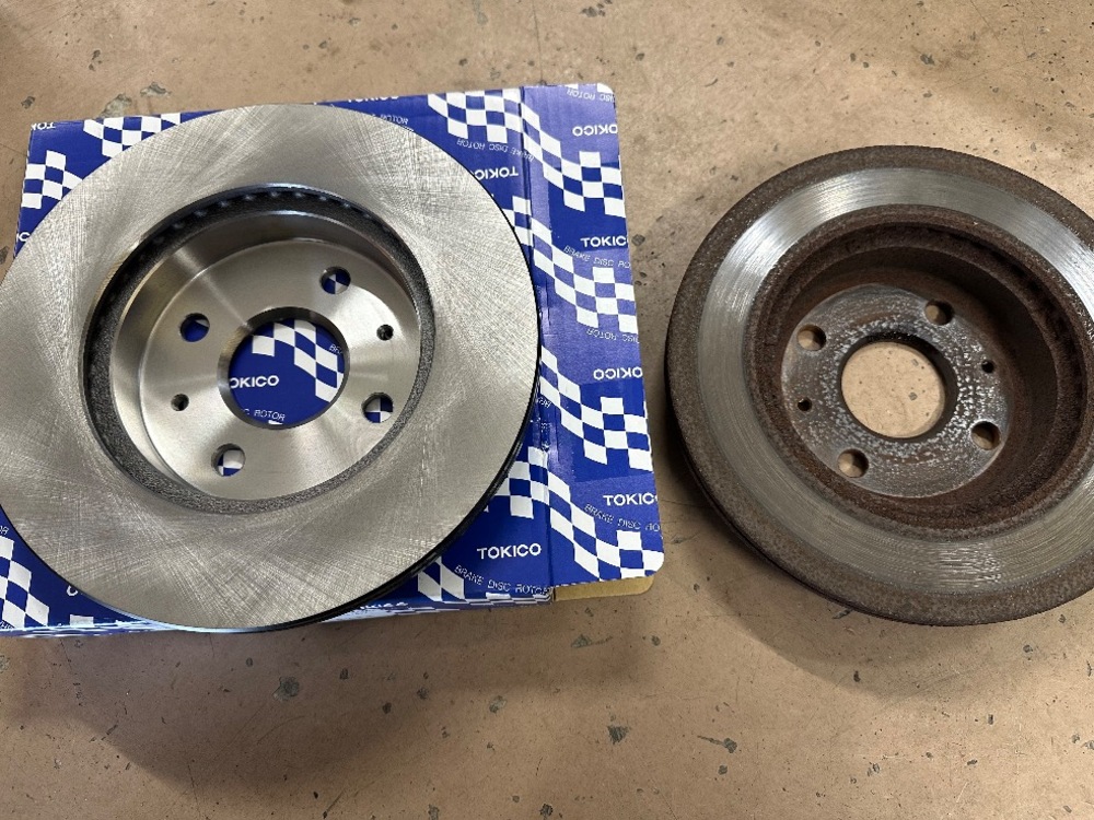 ディスクローター交換済み