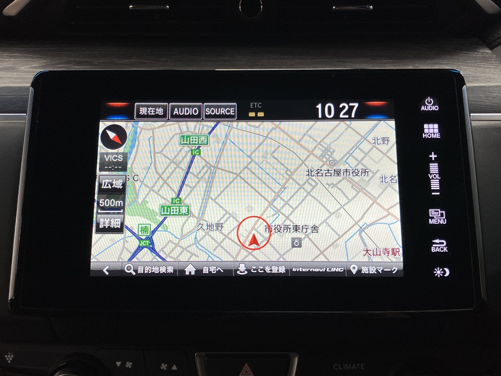 インターナビ画面1