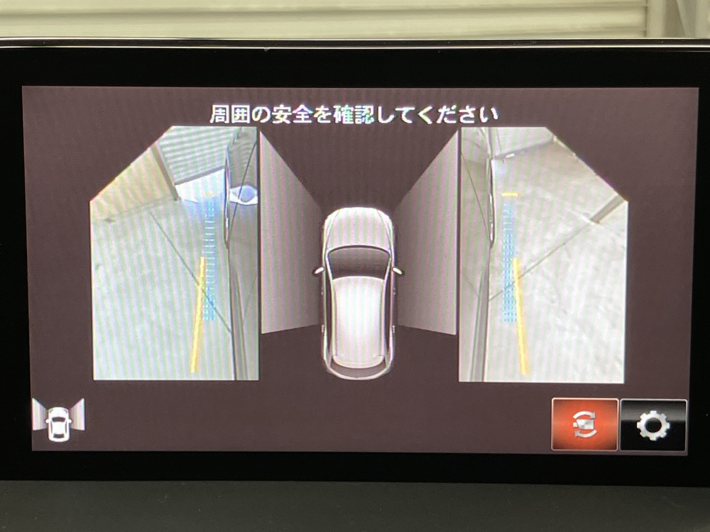 360度ビューモニター