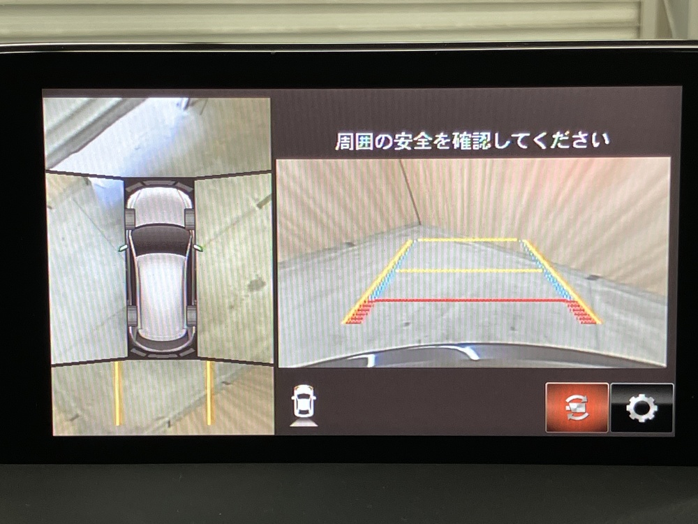 360度ビューモニター